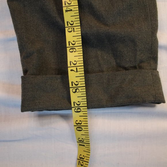 Robert rodregaz grey/dark green wool pants - Picture 3 of 6
